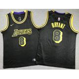 Kobe Bryant 8, L.A. Lakers [ Estampado de serpiente negra] -NIÑOS